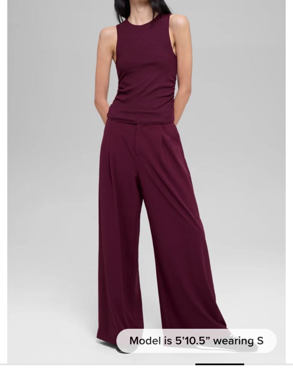 ALO EN POINTE TANK XS NWT